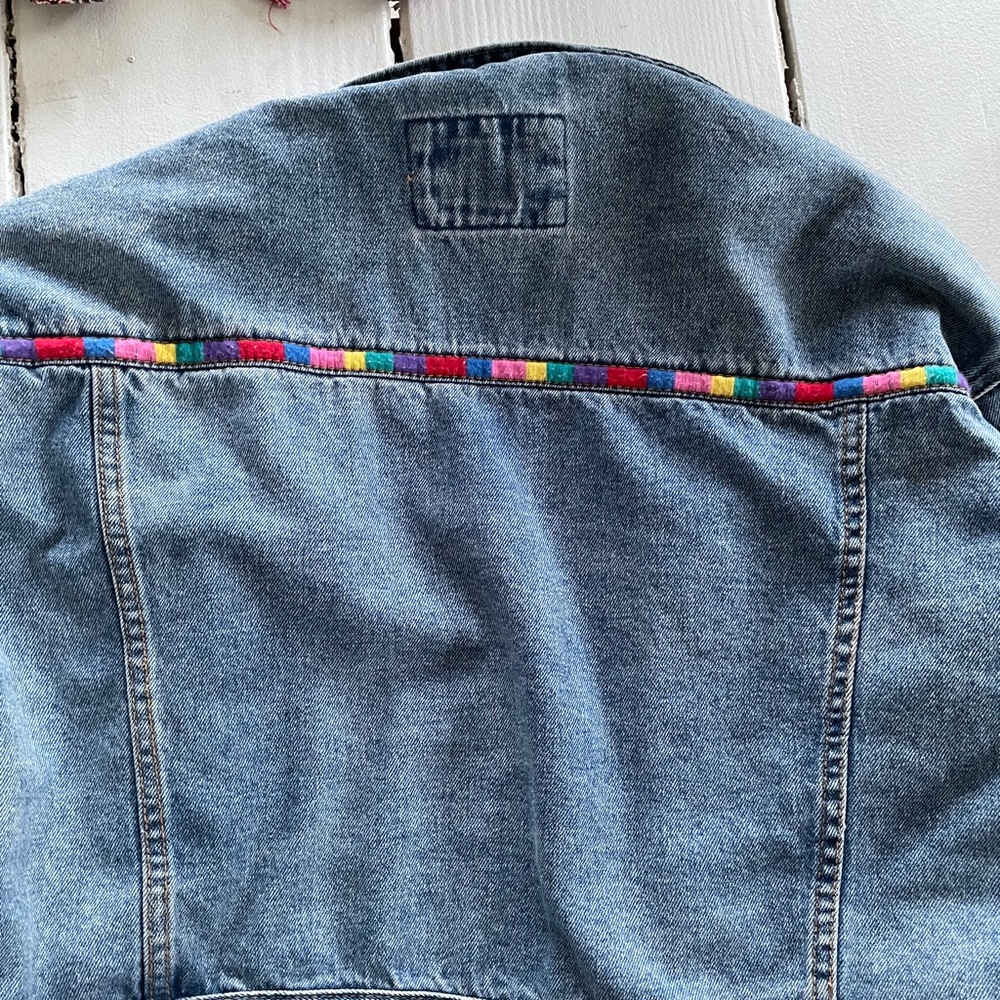 Forever 21 Color Jean Jacket - Picture 4 of 5